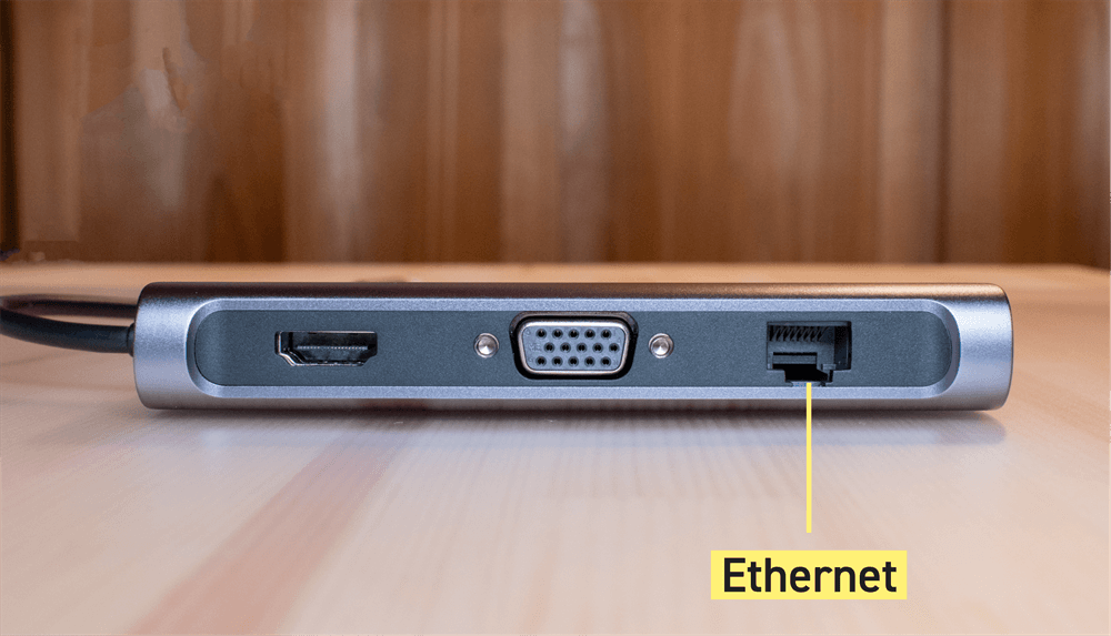 UGREEN USB-Cハブ 10in1のEthernetポート